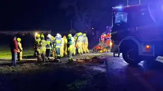 Wypadek pod Siedlcami