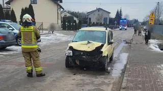 Wypadek w miejscowości Bartniki 