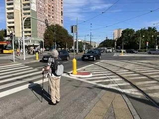 Drogowcy uporządkowali ruch na rondzie Kercelak