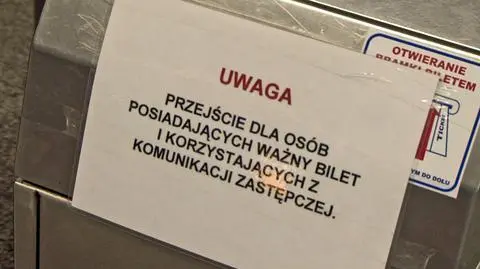 Bramki w metrze już działają. Duża awaria usunięta