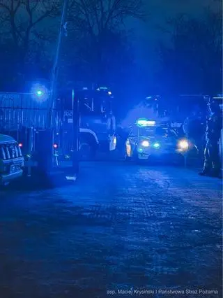 Akcja straży pożarnej w siedleckiej podstawówce 