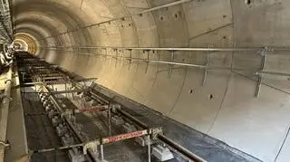 Prace przy budowie drugiej linii metra na Bemowie - listopad 2025