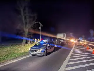 Wypadek w miejscowości Drobin