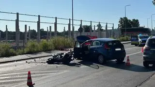 Śmiertelny wypadek motocyklisty w Żyrardowie