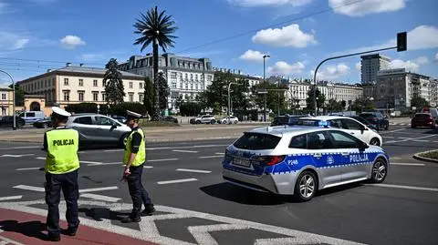 Wizyta prezydenta Ukrainy. Były utrudnienia w centrum Warszawy
