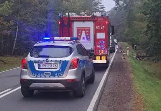 "Wjechał w jadącą przed nim rowerzystkę". Kobieta zginęła