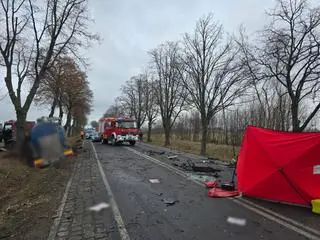 Śmiertelny wypadek na drodze krajowej numer 60