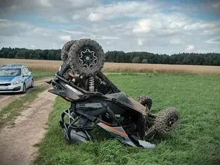 Wypadek w miejscowości Mała Wieś