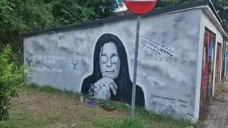 Ktoś zniszczył mural z wizerunkiem Ozzy'ego Osbourne'a