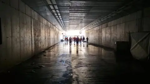 Budowa przejścia podziemnego na Dworcu Gdańskim