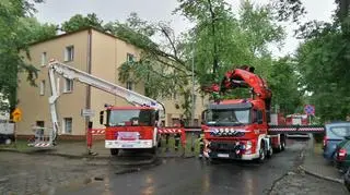 Akcja służb na Woli