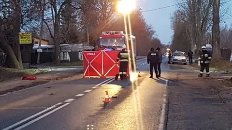 Śmiertelne potrącenie pod Warszawą. "Sprawa jest zawiła"