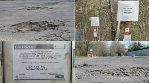 Dziury w jezdni takie, że wycofali autobusy