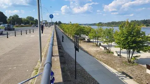 Niewybuch w Wiśle. Ponad doba z zamkniętymi bulwarami 