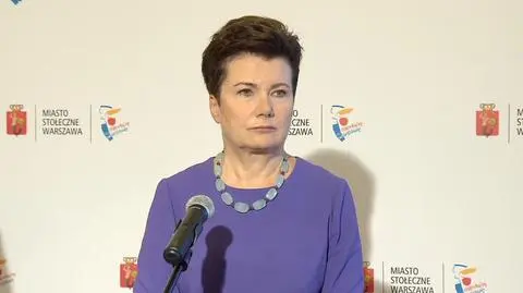 "Zostałam wybrana przez warszawiaków na całą kadencję"
