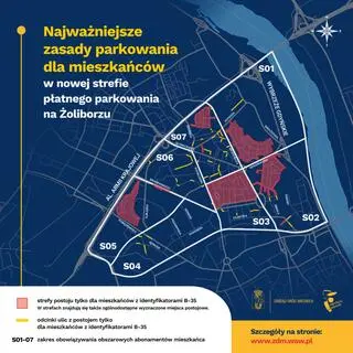 Nowe zasady parkowania na Żoliborzu