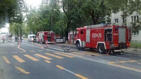 Wyciek gazu na Żoliborzu