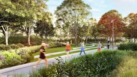 Będzie przetarg na długo wyczekiwany Park Linearny Suwak na Służewcu 