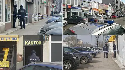 Napad na kantor na Grochowie. Pobili i uciekli. Nic nie ukradli