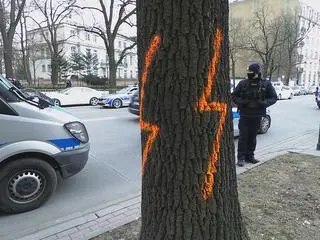 Protest przed siedzibą TK