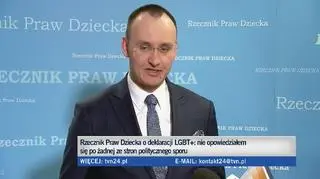 "Środowisko prezydenta nie w pełni popiera treści z deklaracji"