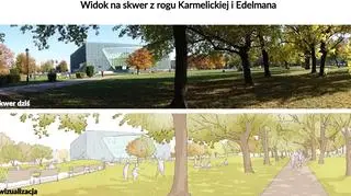 Wizualizacja skweru