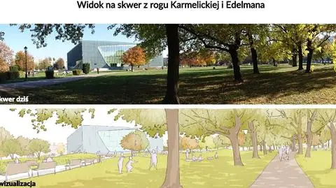 Ma przyciągać więcej mieszkańców. Zmieniają skwer na Muranowie