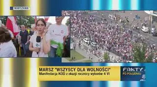 "Wszyscy dla Wolności". Marsz KOD