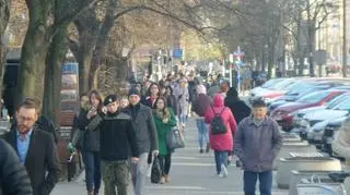 Protest rolników na placu Zawiszy