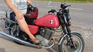 Policjanci zatrzymali kierującego motocyklem 