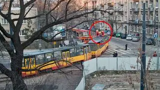 Zerwana trakcja zatrzymała tramwaje