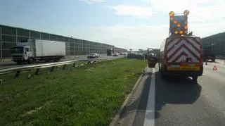 Wypadek na A2