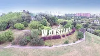 Napis Warszawa