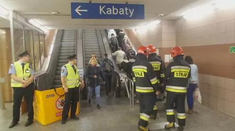 Awarie schodów w metrze. Ratusz sprawdza, które wymienić