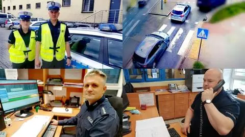 Eskortowali do szpitala kobietę użądloną przez pszczołę