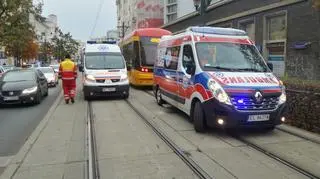 Zderzenie tramwajów na Marszałkowskiej