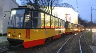 Tramwae stanęły po zderzeniu