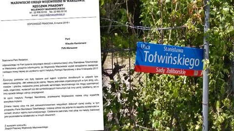 Wojewoda zdekomunizował patrona, ale nie przekreśla jego innych zasług