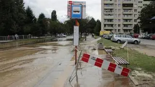 Awaria wodociągowa na Bródnie