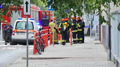 Ewakuowano 800 uczniów. Strażacy sprawdzali liceum na Targówku 