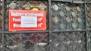 Akcja straży w sądzie