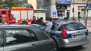 Policjanci zatrzymali uciekającego złodzieja