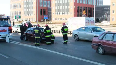 Wjechał oplem w poloneza