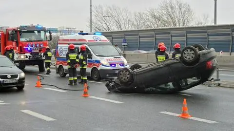 Dachowanie na Trasie Toruńskiej