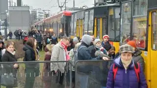 Potrącenie na rondzie Daszyńskiego