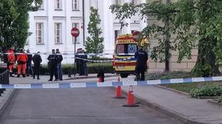 Akcja policji na Uniwersytecie Warszawskim