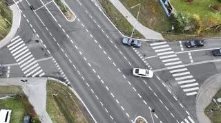 Skrzyżowanie Alej Jerozolimskich i Regulskiej