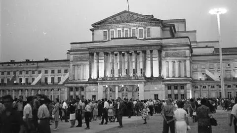 Gmach Teatru Wielkiego w 1964 roku