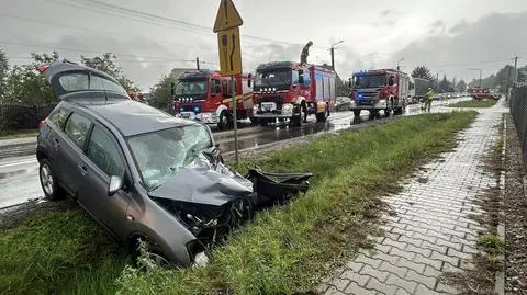 Zderzenie z udziałem ciężarówki