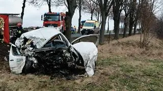 Śmiertelny wypadek na drodze krajowej numer 60